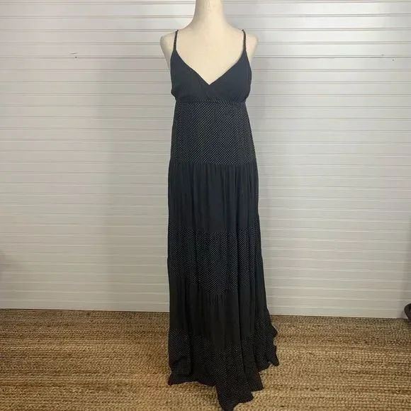 ella moss maxi dress NWT Ella Moss Anabel Stripe Surplice Maxi Dress S $248